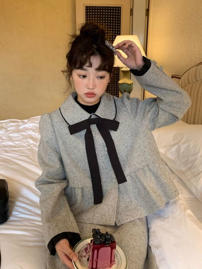 Small Lapel Double Breasted Suit【s0000005879】