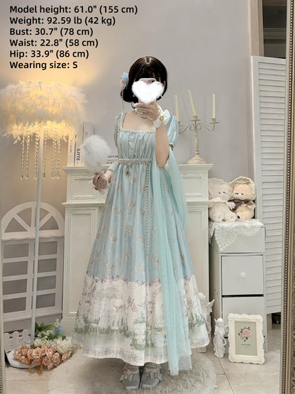 MeowMeow - Nayi Spring - Empire Waist Elegant Lolita OP Dress