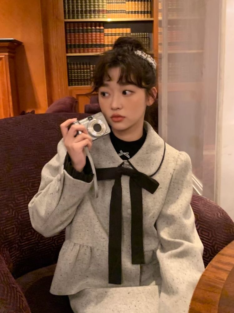 Small Lapel Double Breasted Suit【s0000005879】