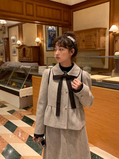 Small Lapel Double Breasted Suit【s0000005879】