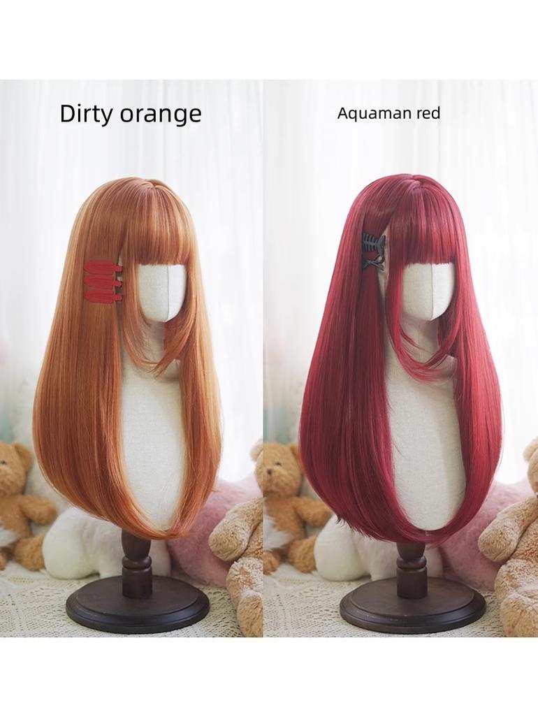 Imperial Tea - Daily Lolita Wig Matte Color Long Wigs