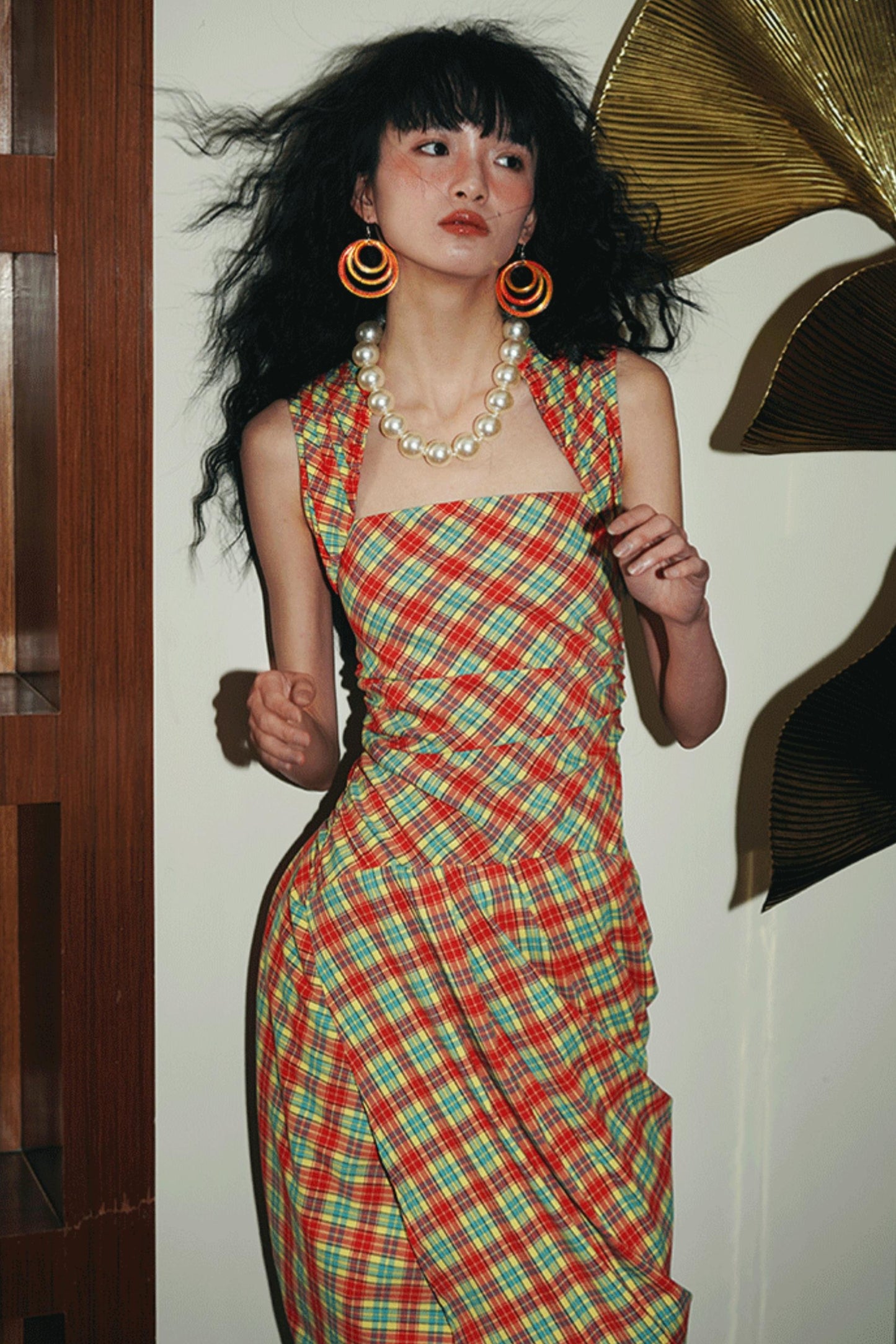 Floral Asymmetrical Crop Dress