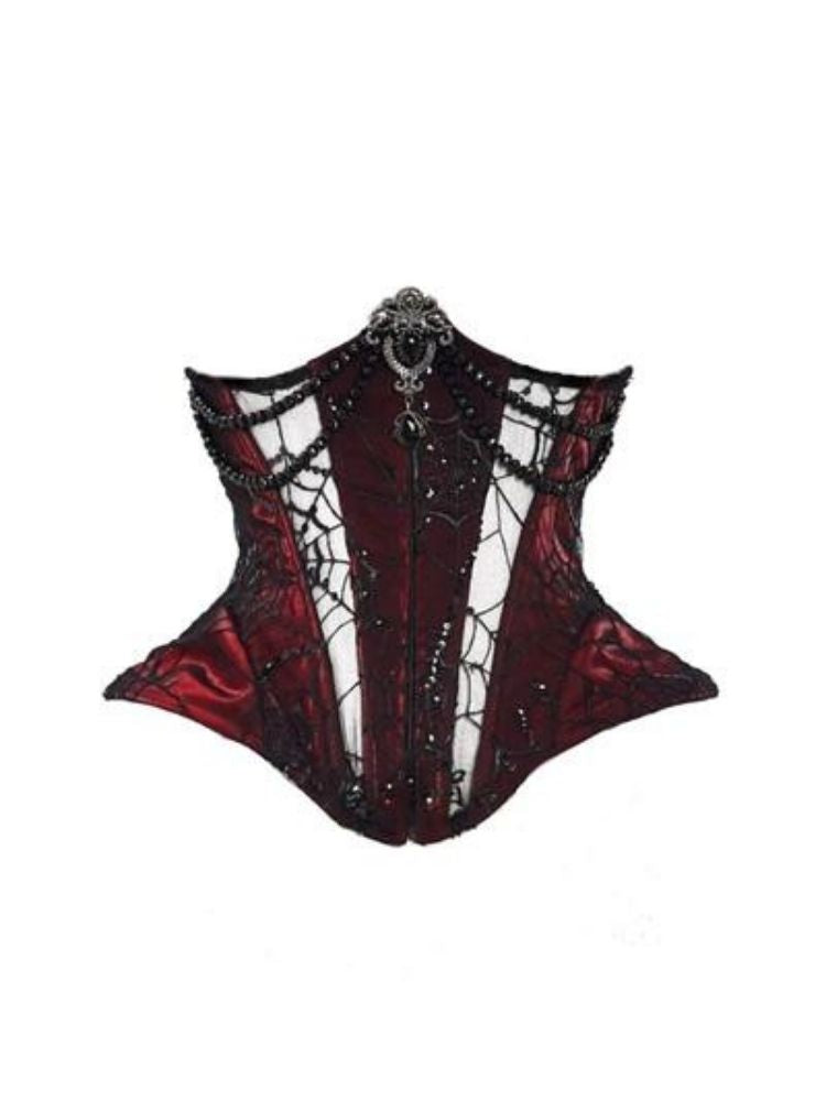Halloween velvet slim corset & camisole【s0000003240】