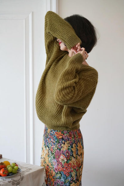 lady mohair knit