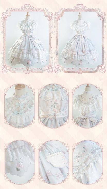 Bramble Rose - Exquisite Luo Shen - Qi Lolita OP Dress Chinese Style Lolita JSK
