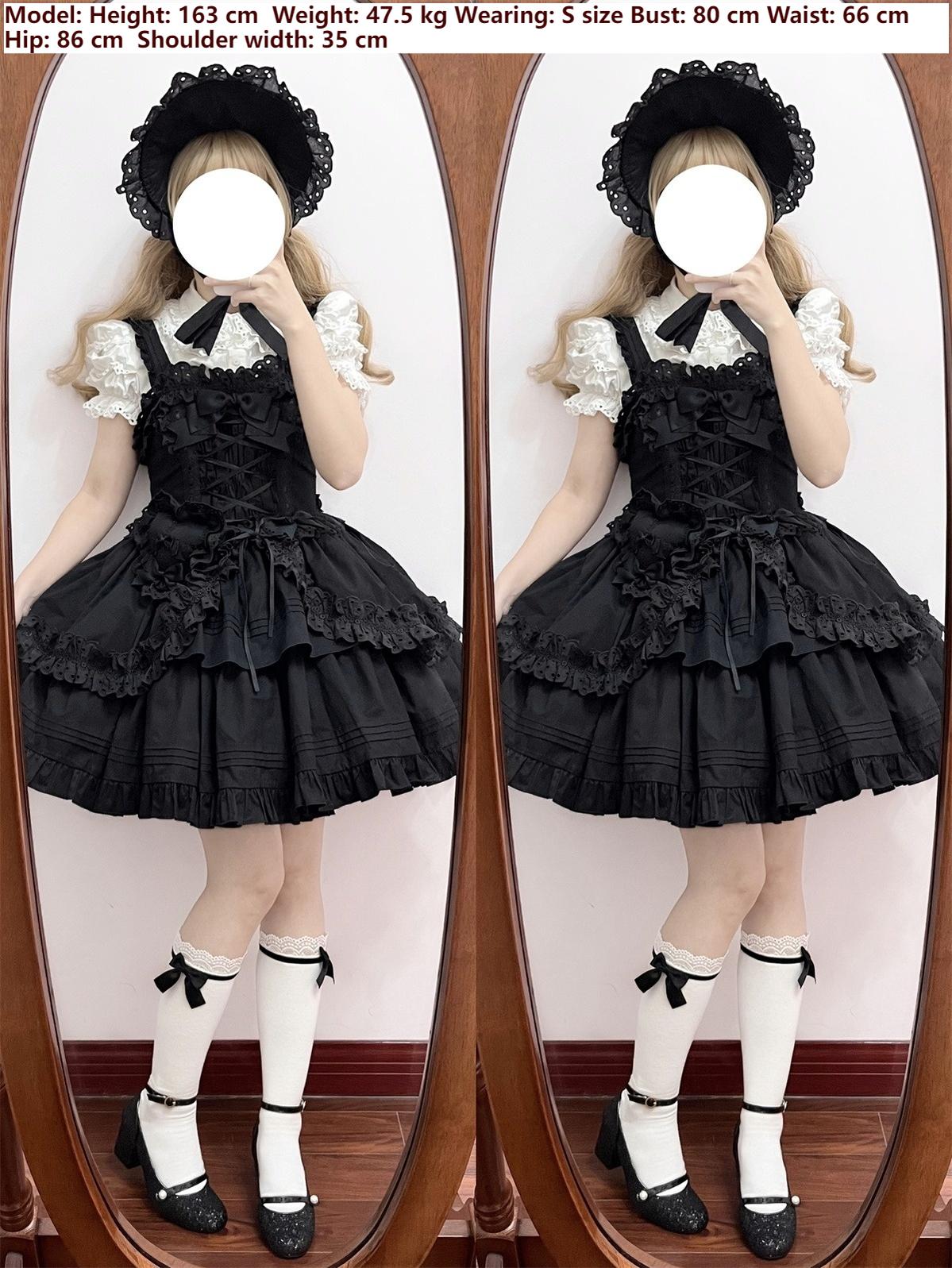 Dark Star Island - Halloween Gothic Lolita JSK Short Lolita Jumper Dress
