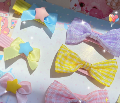 Bear Doll - Airdy - Sweet Lolita Bow Peplum Hair Accessory