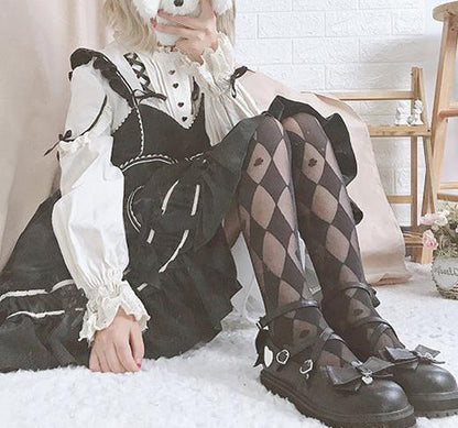 Roji roji - diamond Argyle Lolita Tights