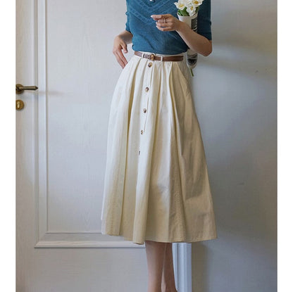 Countess retro denim skirt