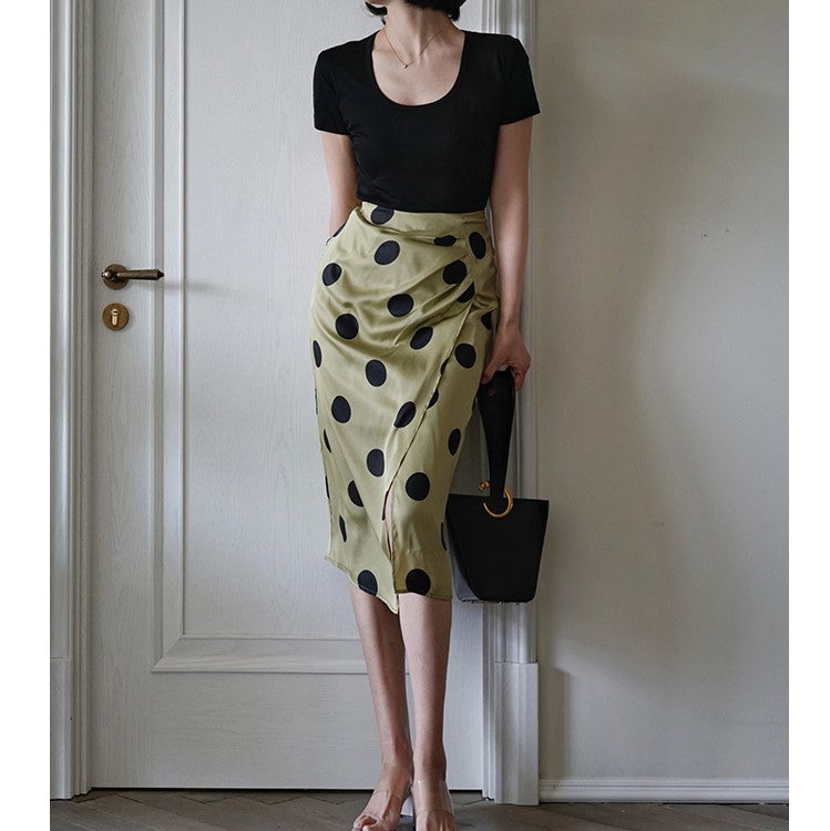 Duchess polka dot vintage skirt