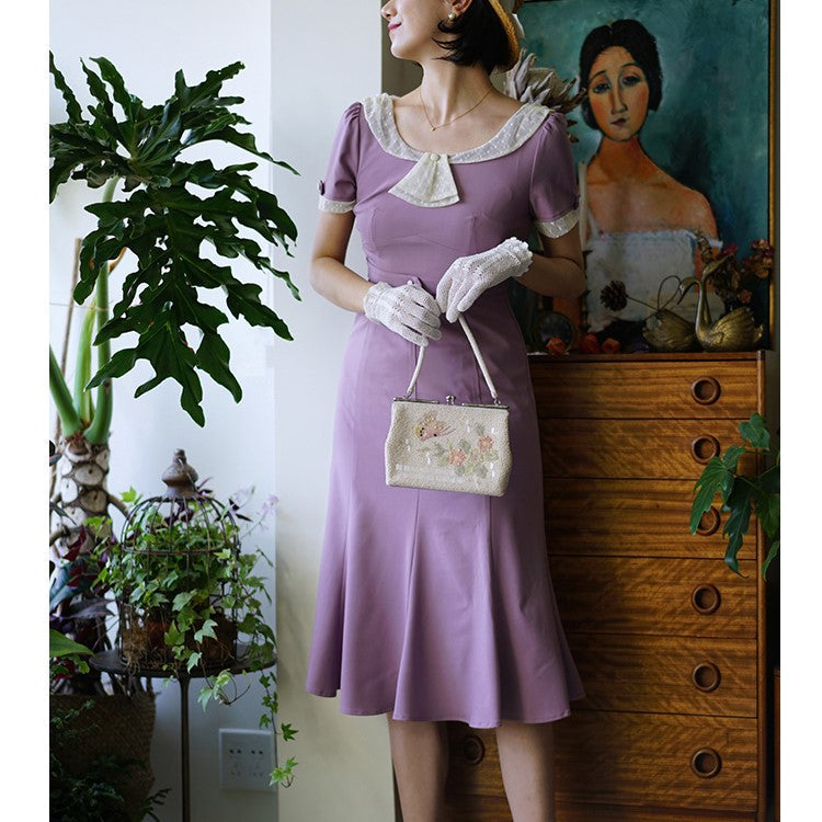 French concession vintage dress