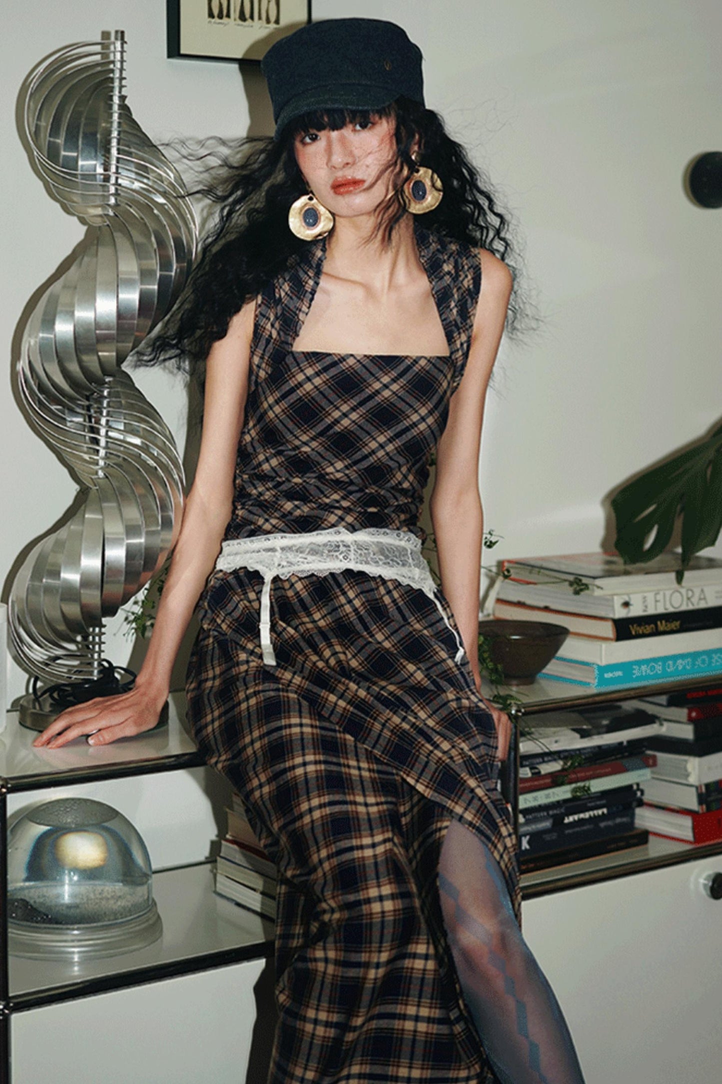 Floral Asymmetrical Crop Dress