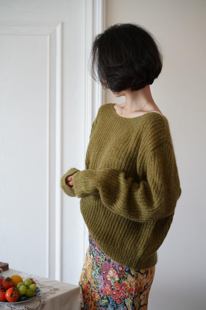 lady mohair knit