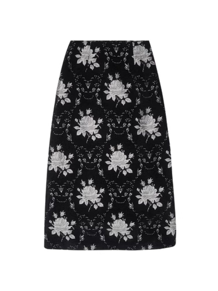 Side Split Long Half Skirt【s0000004902】