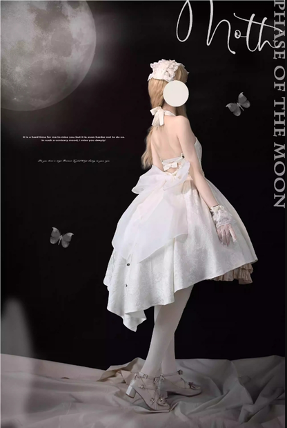 Strawberry Duck - Gothic Lolita Dress White Lolita JSK