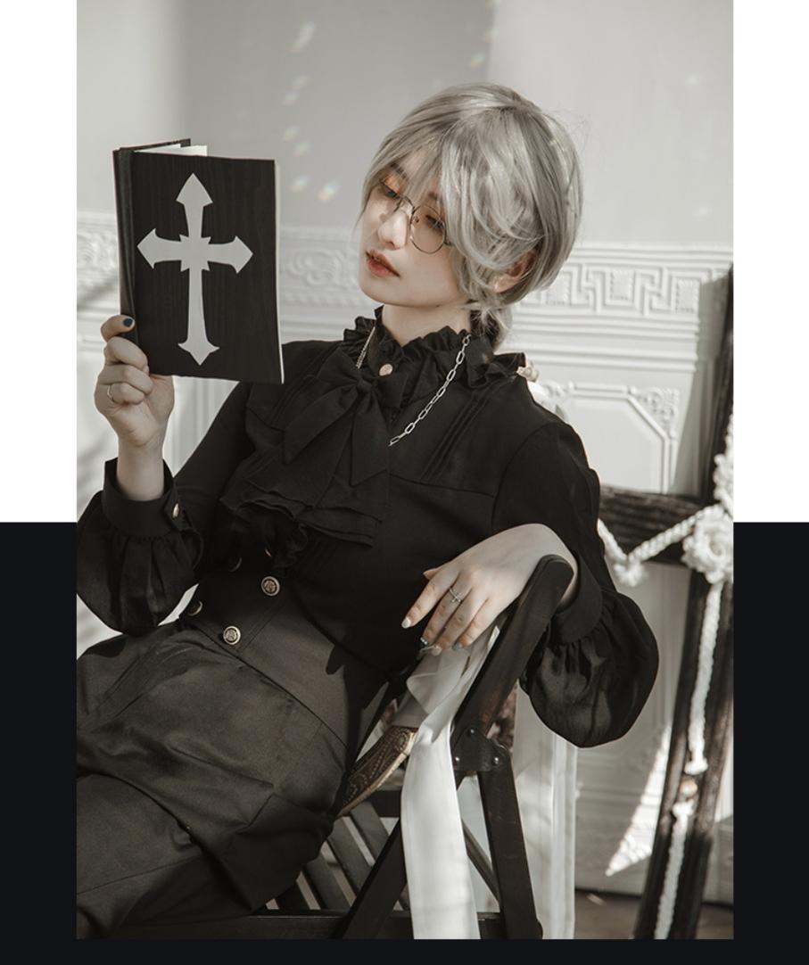 CastleToo - Holy Academy - Gothic Lolita Prince Skirt Set