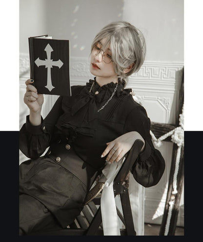 CastleToo - Holy Academy - Gothic Lolita Prince Skirt Set