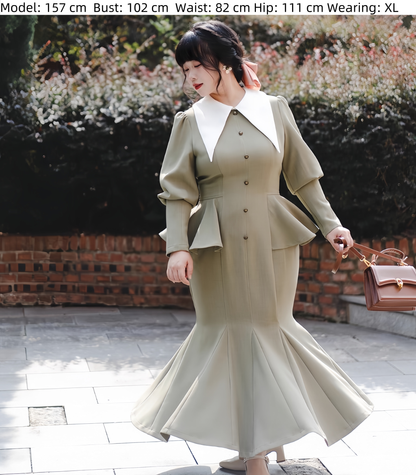 Forest Wardrobe - Breezy Forest - Classic Lolita Mermaid Dress Elegant Retro Dress