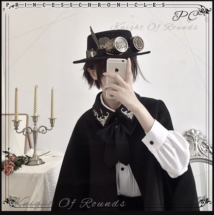 Princess Chronicles - Medieval Ouji Lolita Embroidered Cape
