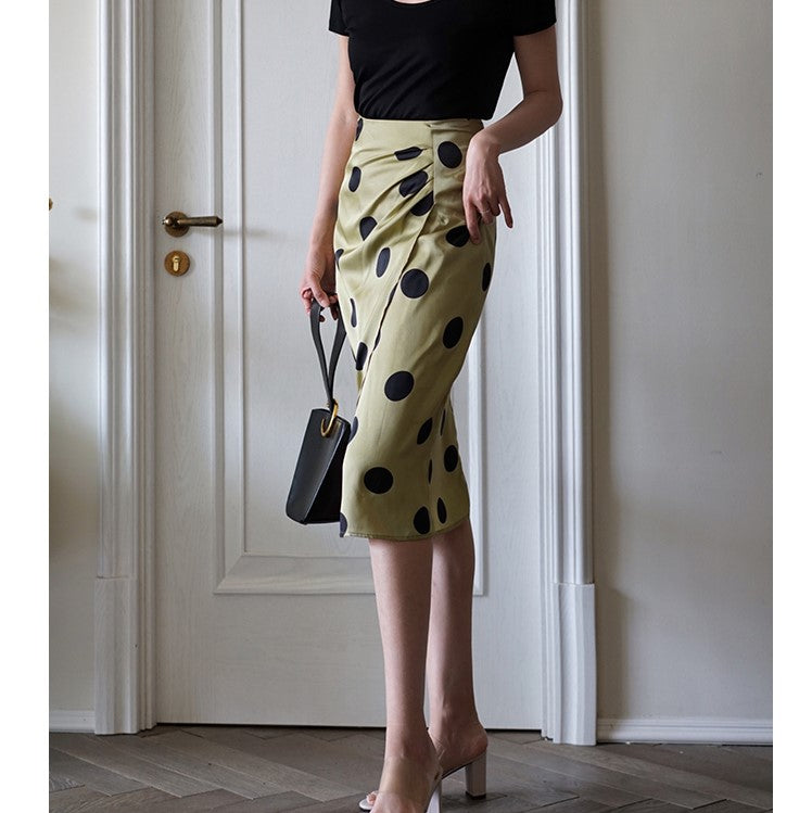 Duchess polka dot vintage skirt