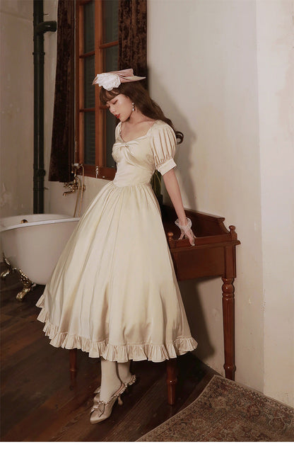 Beleganty - Miss Rebecca - Pure Color Elegant Lolita OP Dress