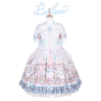 Bolero - Liliana Cat - Sweet Lolita Gorgeous OP Dress with Soft Lace & Organza