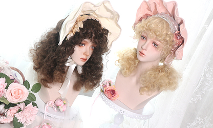 Pippi Palace - Little Princess - Sweet Lolita Curly Wig Multicolors