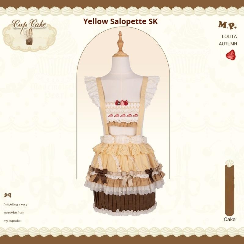 Mademoiselle Pearl - Cup Cake - Sweet Lolita OP Dress Kawaii Lolita JSK SK