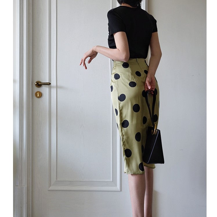 Duchess polka dot vintage skirt