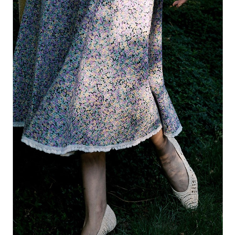 Floral vintage dress