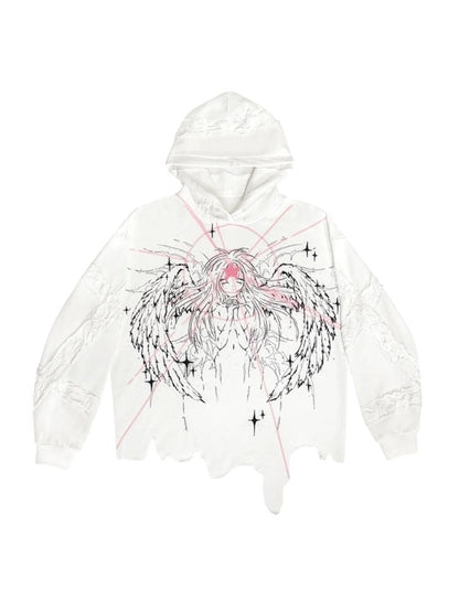 Magic Angel Printed Sweatshirt【s0000004812】