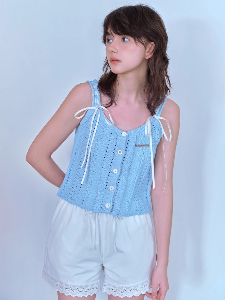 Knitted camisole【s0000007068】