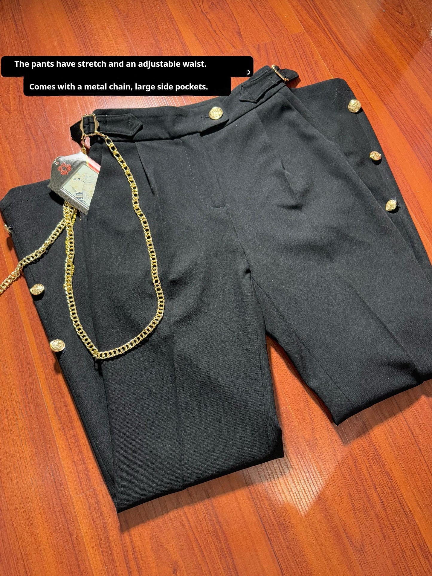 Gazing Galactic - Dawnbreak - Ouji Lolita Pants Suit with Military Coat and Cape