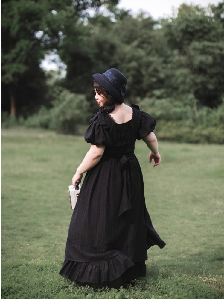 Forest Wardrobe - Forest Gallery - Country Lolita OP Dress Elegant Tencel Dress