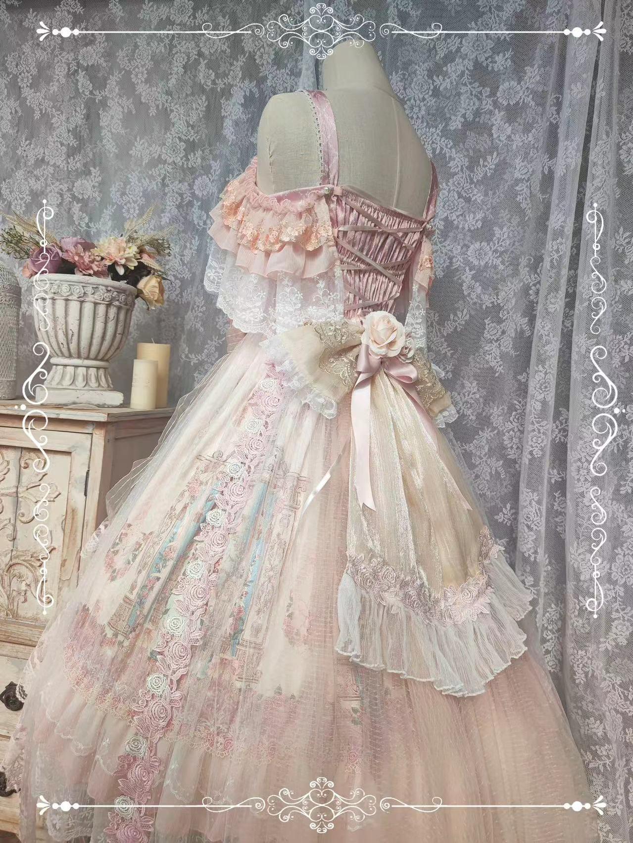 Garden Cat - Gorgeous Lolita JSK Dress Wedding Lolita Dress