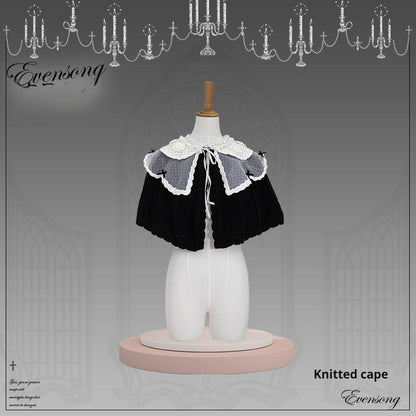 Mademoiselle Pearl - Winter Evening Prayer - Gothic Lolita Jumper Dress Embroidered Candlestick OP Dress