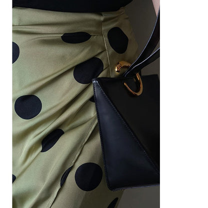 Duchess polka dot vintage skirt