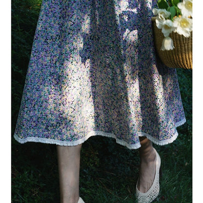 Floral vintage dress