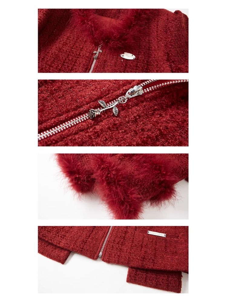 Chelsea Wool Little Fragrance Suit Dress【s0000004606】