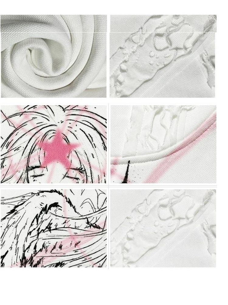 Magic Angel Printed Sweatshirt【s0000004812】