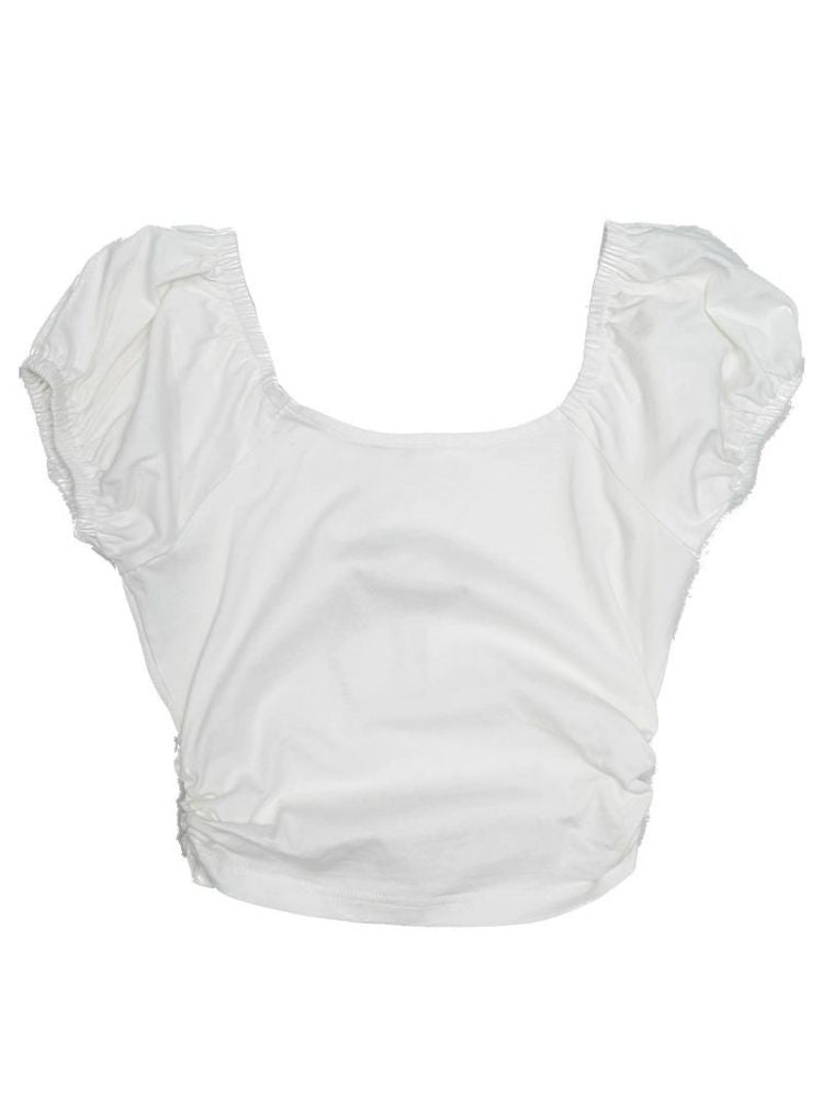 Short-sleeved short tops【s0000003003】