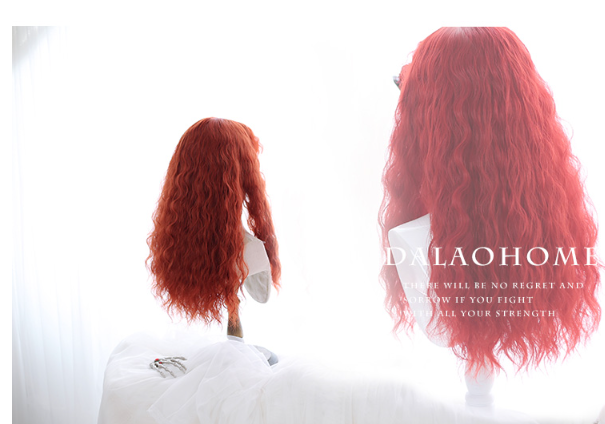 Dalao Home - Lolita Fairy Godmother 65cm Curly Wig
