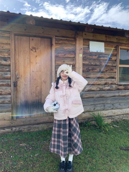 Bowknot small fly-sleeved Jacket【s0000005897】