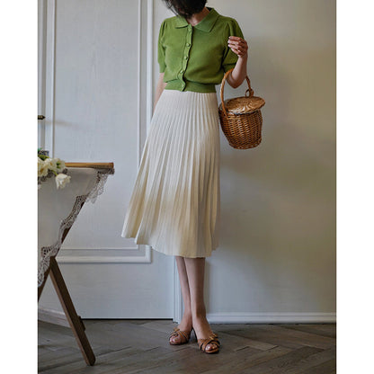 Viscountess French Knitted Skirt