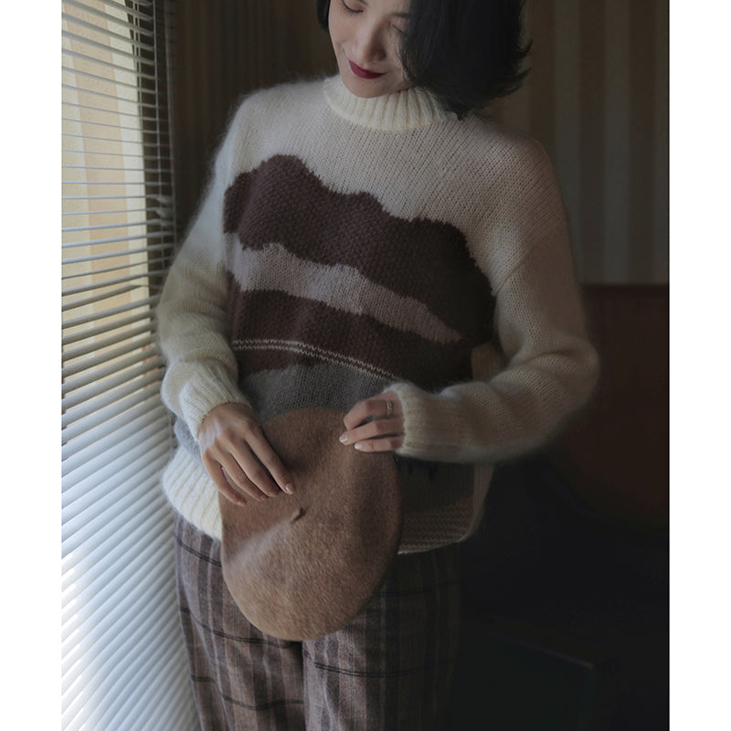 Mountain Meadows and Lambs Mohair Sweater