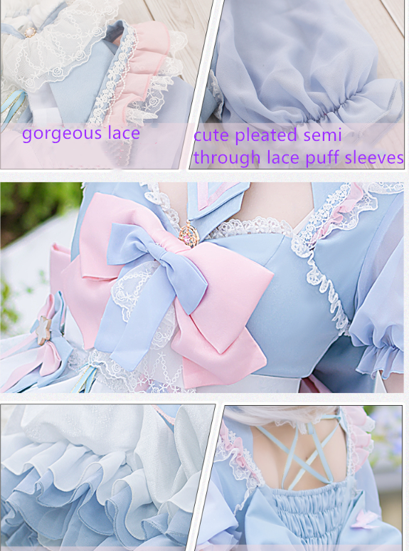 Forest Fluorescent Carps - Magic Girl Gorgeous Lolita OP