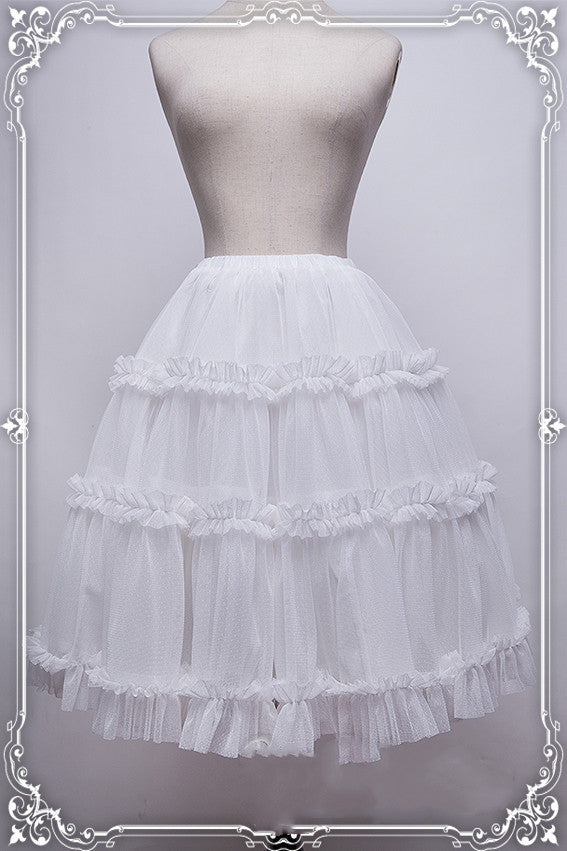 Krad Lanrete - Elegant Long and Short Lolita Petticoat