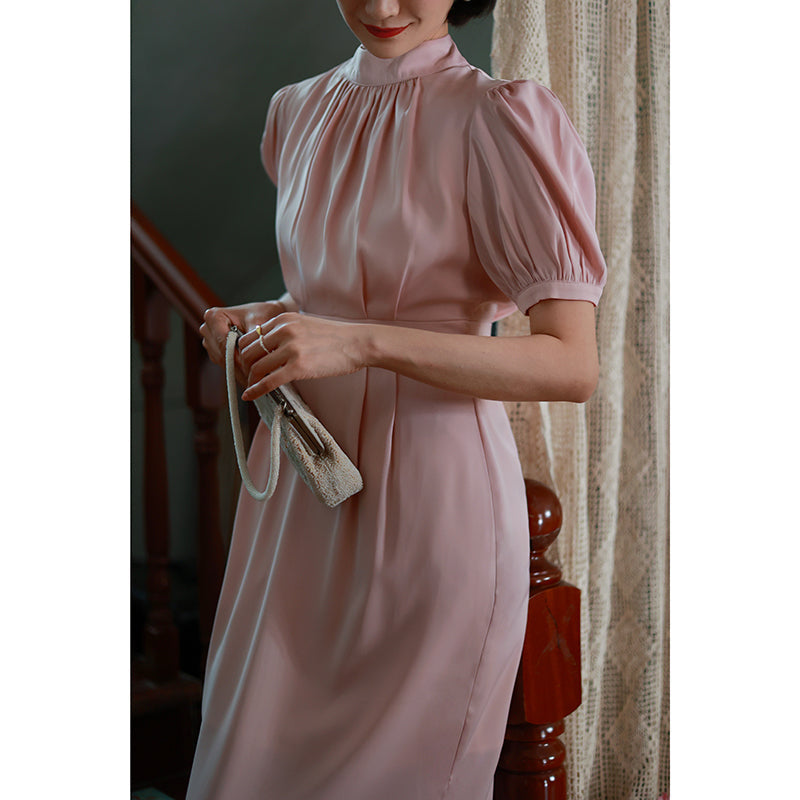 pink lady classical dress