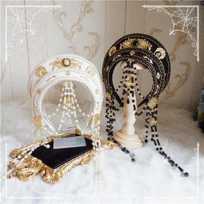 Fox Cherry-Lolita Palace Retro Hair Ornament Hair Crown