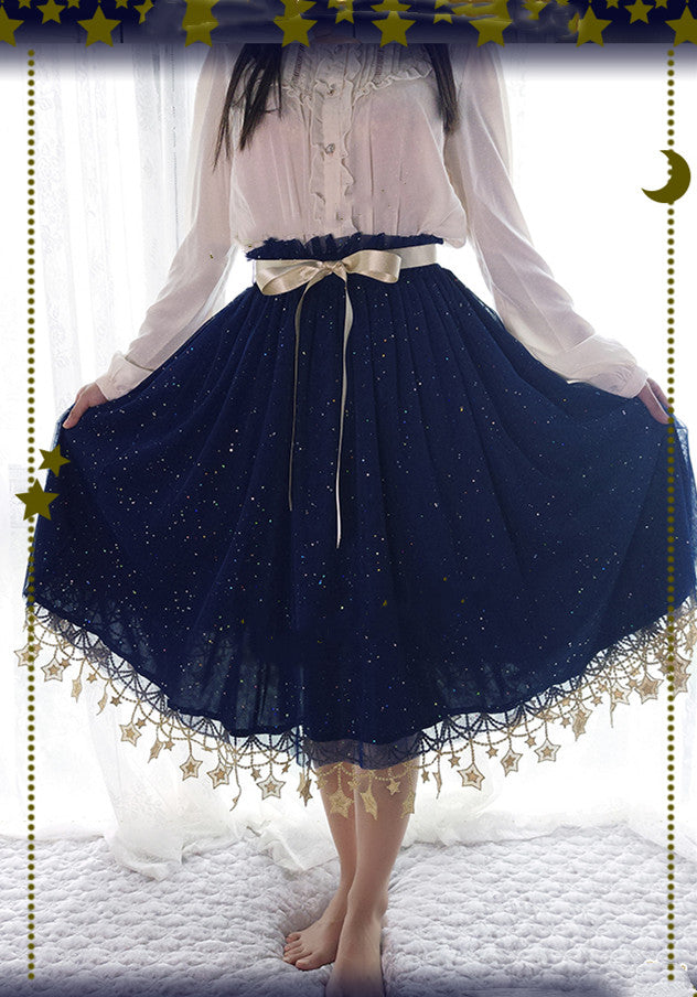 Boguta - Stary Night - 50cm/60cm Lolita Underskirt